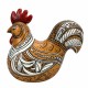 FIGURA GALLO RESINA 20X12X19 CM. FIGURA GALLO RESINA 20X12X19 CM.