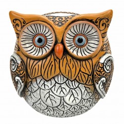 FIGURA BÚHO RESINA 15X15X15 CM. FIGURA BÚHO RESINA 15X15X15 CM.