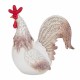 FIGURA GALLINA RESINA 19.5X9X21 CM.