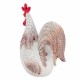 FIGURA GALLINA RESINA 19.5X9X21 CM.