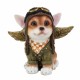 FIGURA PERRO CHIHUAHUA PILOTO RESINA 16X13X15 CM.