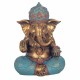 FIGURA GANESHA RESINA 14X10X18.50 CM.