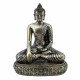 FIGURA BUDA MEDITANDO RESINA 16X11X20 CM.