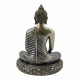 FIGURA BUDA MEDITANDO RESINA 16X11X20 CM.