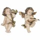 SET 2 FIGURAS ÁNGELES RESINA 17X15X22 CM.