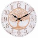 RELOJ PARED ÁRBOL DE LA VIDA MADERA 34X2.5X34 CM.
