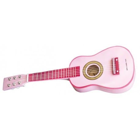 GUITARRA MADERA ROSA