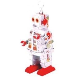 SPACE ROBOT PLATEADO