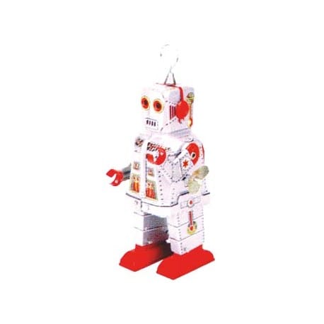 SPACE ROBOT PLATEADO