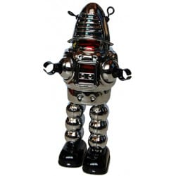 ROBOT ROBBY PLATEADO