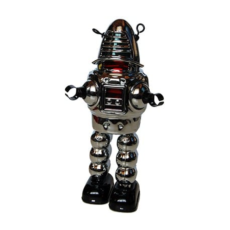 ROBOT ROBBY PLATEADO